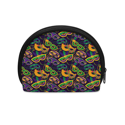 Mardi Gras Festival Pattern Print Coin Purse