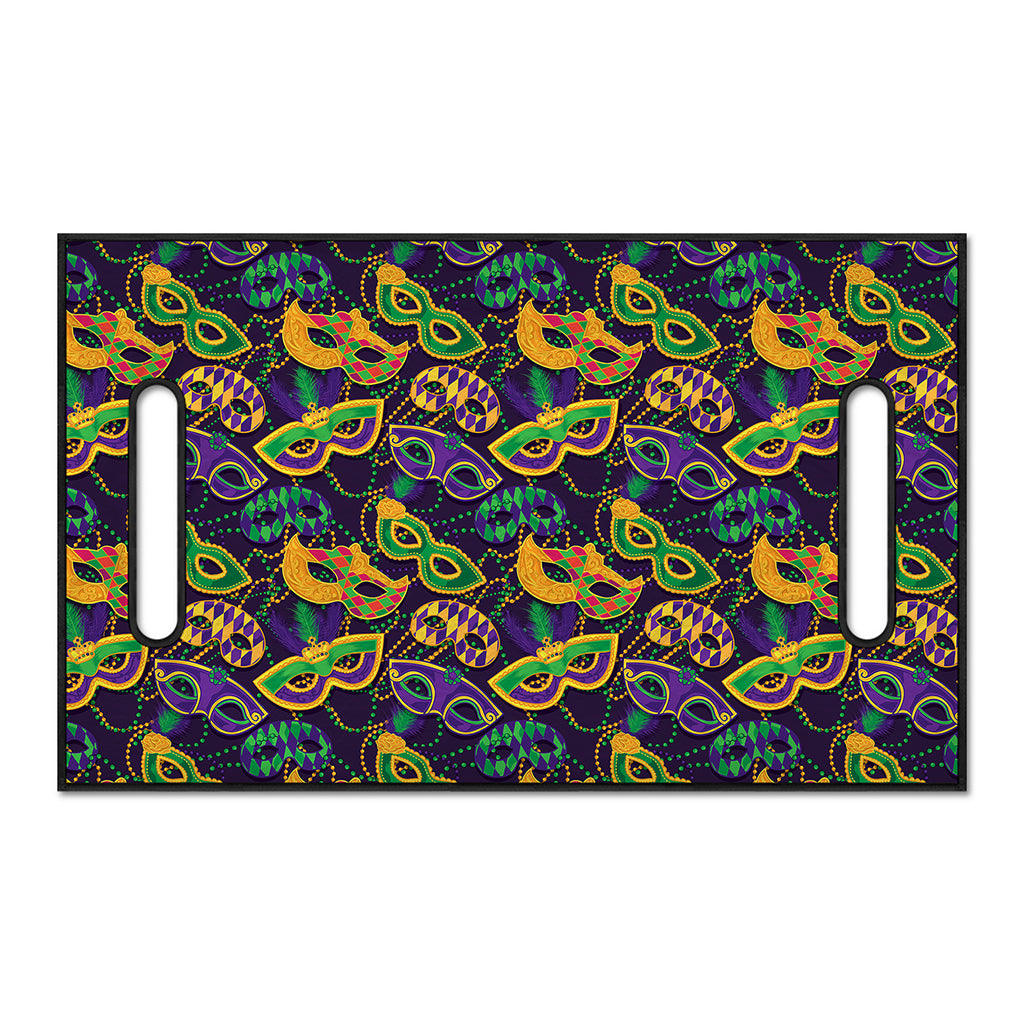 Mardi Gras Festival Pattern Print Golf Cart Seat Cover
