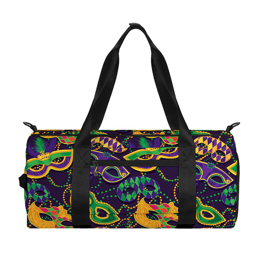 Mardi Gras Festival Pattern Print Gym Bag