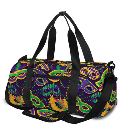 Mardi Gras Festival Pattern Print Gym Bag