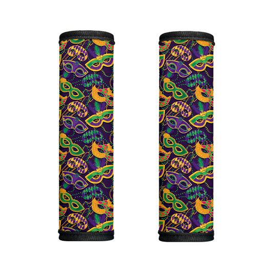 Mardi Gras Festival Pattern Print Handle Covers