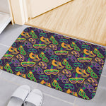 Mardi Gras Festival Pattern Print Indoor Door Mat