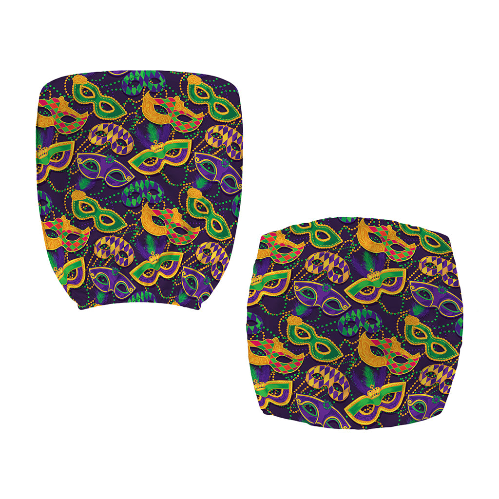 Mardi Gras Festival Pattern Print Office Chair Cover