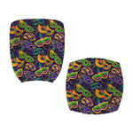 Mardi Gras Festival Pattern Print Office Chair Cover