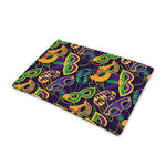 Mardi Gras Festival Pattern Print Pet Cooling Mat Cover