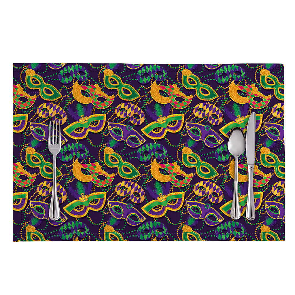 Mardi Gras Festival Pattern Print Placemat