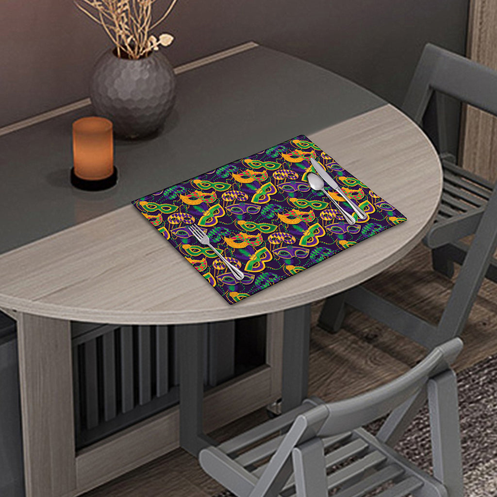 Mardi Gras Festival Pattern Print Placemat
