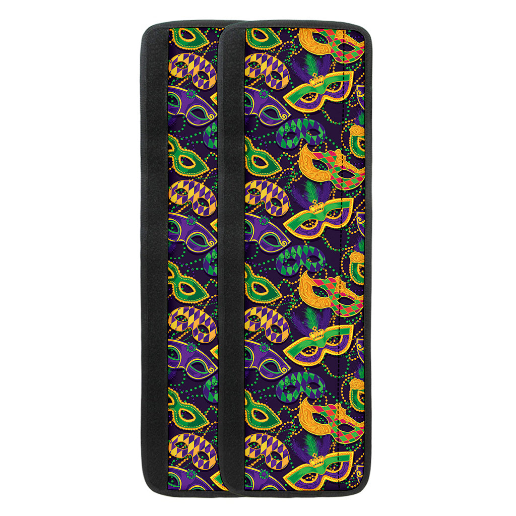Mardi Gras Festival Pattern Print Refrigerator Handle Covers