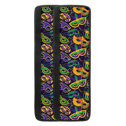 Mardi Gras Festival Pattern Print Refrigerator Handle Covers