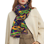 Mardi Gras Festival Pattern Print Scarf