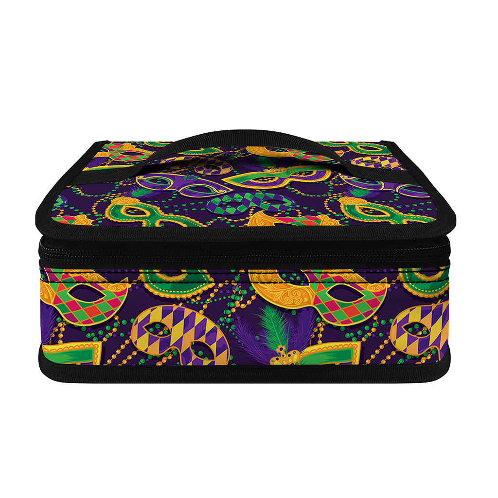 Mardi Gras Festival Pattern Print Small Lunch Bag