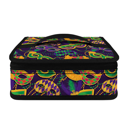 Mardi Gras Festival Pattern Print Small Lunch Bag