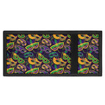 Mardi Gras Festival Pattern Print Trifold Wallet