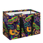 Mardi Gras Festival Pattern Print Utility Tote Bag