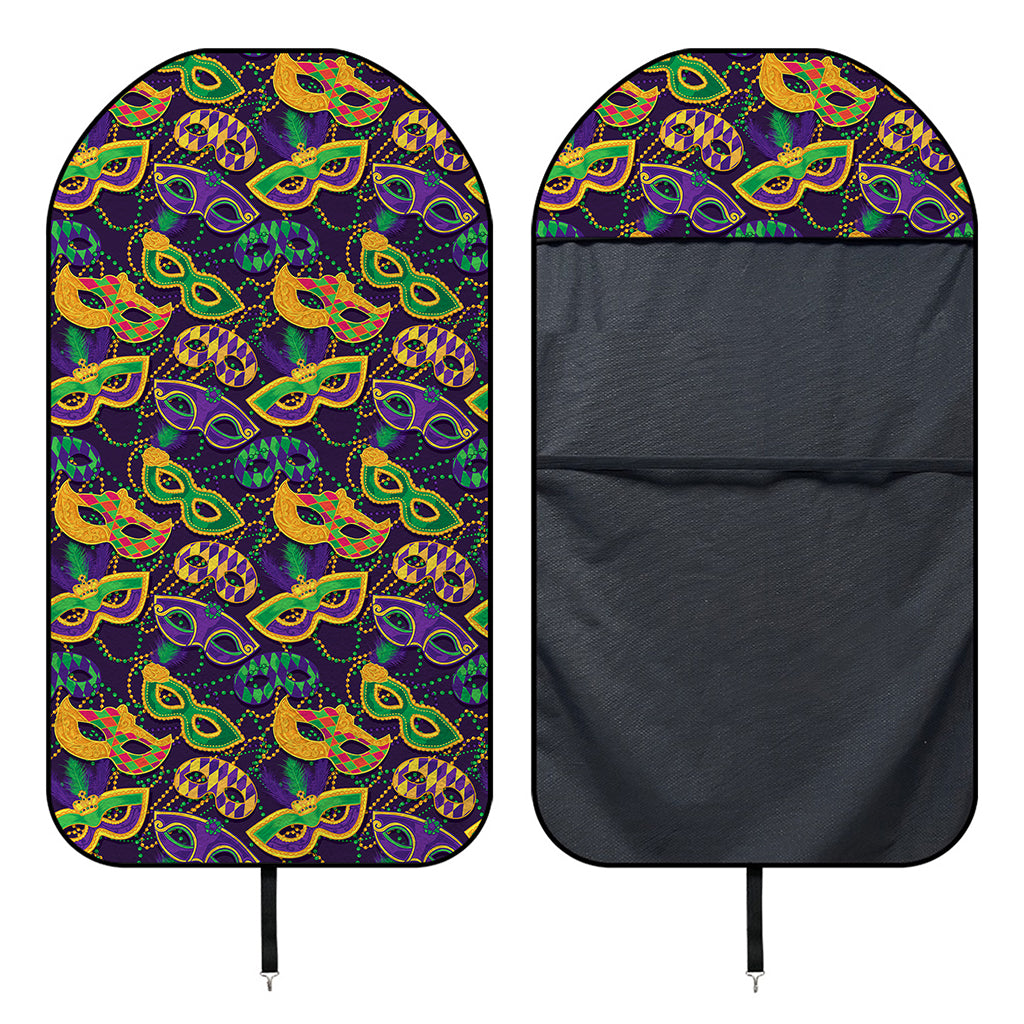 Mardi Gras Festival Pattern Print Waterproof Car Seat Cover