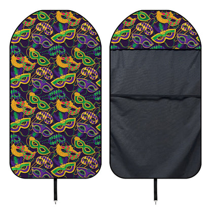 Mardi Gras Festival Pattern Print Waterproof Car Seat Cover