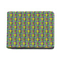 Mardi Gras Fleur De Lis Pattern Print Bifold Wallet