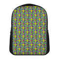Mardi Gras Fleur De Lis Pattern Print Casual Backpack