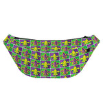 Mardi Gras Fleur De Lis Pattern Print Fanny Pack