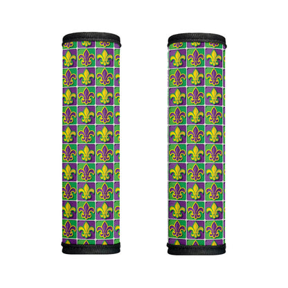 Mardi Gras Fleur De Lis Pattern Print Handle Covers
