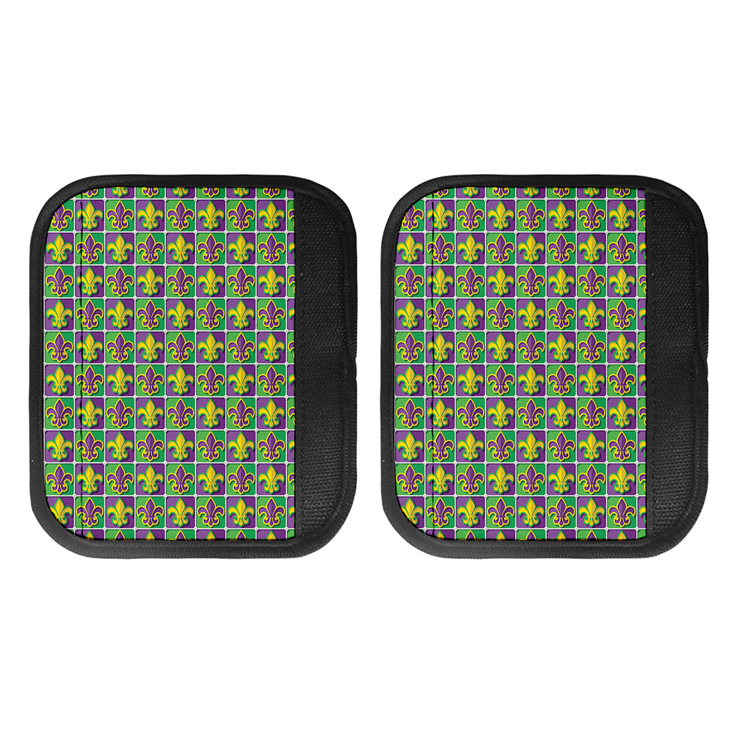 Mardi Gras Fleur De Lis Pattern Print Handle Covers