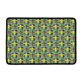 Mardi Gras Fleur De Lis Pattern Print Kitchen Mat