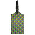 Mardi Gras Fleur De Lis Pattern Print Luggage Tag