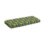 Mardi Gras Fleur De Lis Pattern Print Piano Keyboard Cover