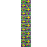 Mardi Gras Fleur De Lis Pattern Print Table Runner