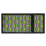 Mardi Gras Fleur De Lis Pattern Print Trifold Wallet