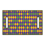 Mardi Gras Harlequin Pattern Print Golf Cart Seat Cover