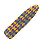 Mardi Gras Harlequin Pattern Print Ironing Board Cover