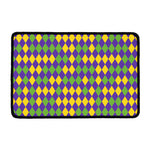 Mardi Gras Harlequin Pattern Print Kitchen Mat