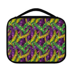 Mardi Gras Palm Leaf Pattern Print Classic Bible Case