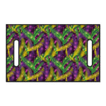 Mardi Gras Palm Leaf Pattern Print Golf Cart Seat Cover