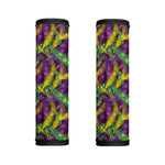 Mardi Gras Palm Leaf Pattern Print Handle Covers