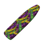 Mardi Gras Palm Leaf Pattern Print Ironing Board Cover