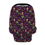 Mardi Gras Party Pattern Print Baby Seat Cover