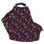 Mardi Gras Party Pattern Print Baby Seat Cover