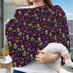 Mardi Gras Party Pattern Print Baby Seat Cover