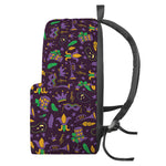 Mardi Gras Party Pattern Print Backpack