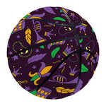 Mardi Gras Party Pattern Print Basketball