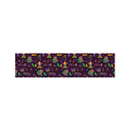Mardi Gras Party Pattern Print Bed Runner