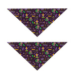 Mardi Gras Party Pattern Print Dog Bandana