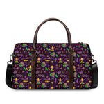 Mardi Gras Party Pattern Print Duffle Bag