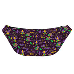 Mardi Gras Party Pattern Print Fanny Pack