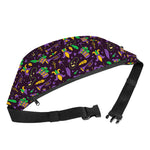 Mardi Gras Party Pattern Print Fanny Pack