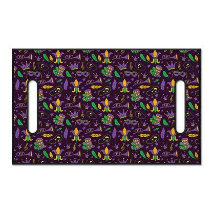 Mardi Gras Party Pattern Print Golf Cart Seat Cover