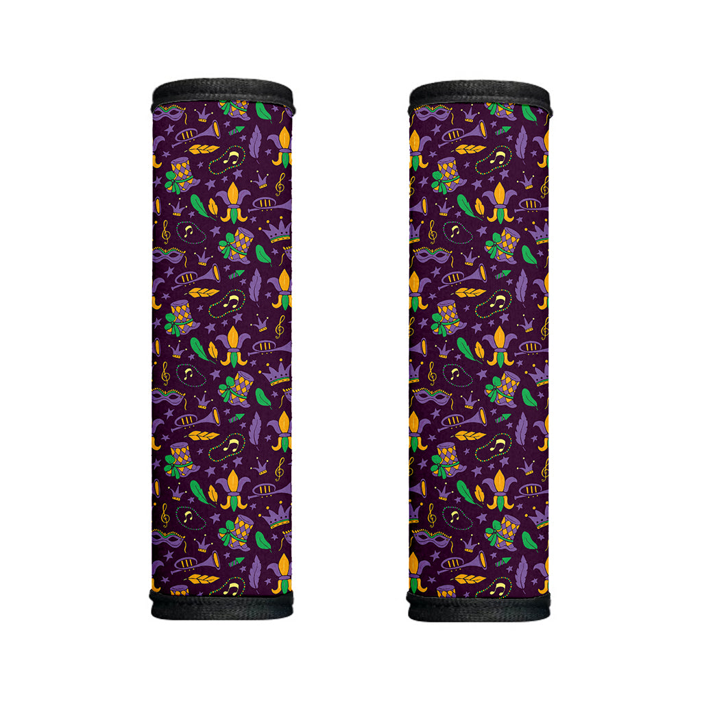Mardi Gras Party Pattern Print Handle Covers