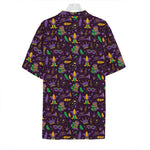 Mardi Gras Party Pattern Print Hawaiian Shirt